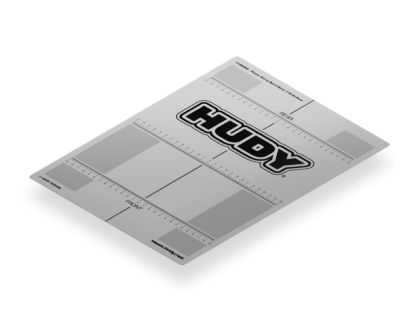 HUDY Platte Folie 282x386mm 1/10 Onroad HUD108360