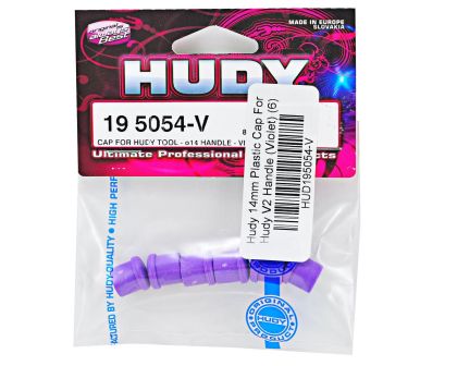 HUDY Griffkappen für Alu Werkzeuge 14mm violett