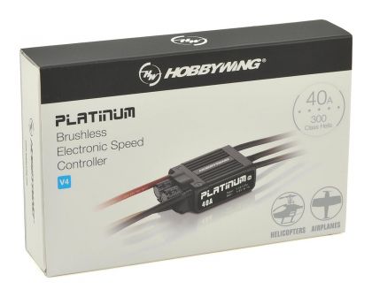 Hobbywing Platinum Pro 40A V4 3-4s BEC 7A
