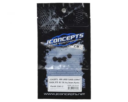 JConcepts Sicherungsmutter mit Flansch 4mm schwarz