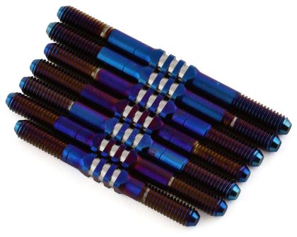 JConcepts Titan Spurstangensatz 3.5mm Set blau für B74.2 JCO2802-1