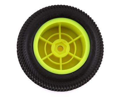 JConcepts Sprinter Reifen Losi Mini-T 2.0 pink auf gelber Felge