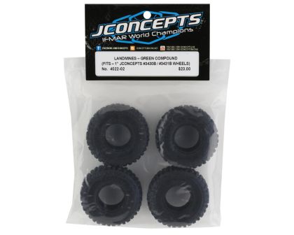 JConcepts Landmines 1.0 Reifen grün Compound für SCX24