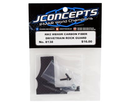 JConcepts RM2 MBX8R Carbon Antriebsstrang Felsschutz