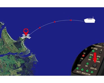 Joysway Fischerboot 2500 Köderboot 2.4G GPS mit 6.4V 15.6Ah LiFePo und AC Balance Ladegerät