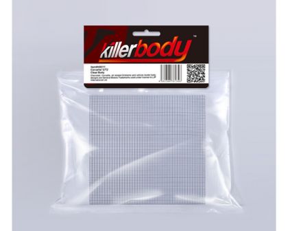 Killerbody Edelstahl Platte / Gitter Type Quadrat