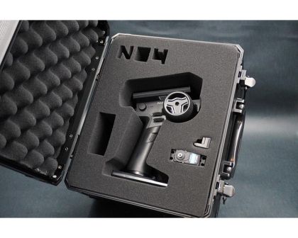 Koswork Senderkoffer Alu Mini schwarz V2 für Flysky Noble NB4