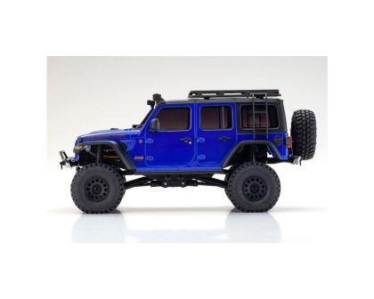 Kyosho Jeep Wrangler Unlimited Rubicon MX-01 Mini-Z 4x4 blau