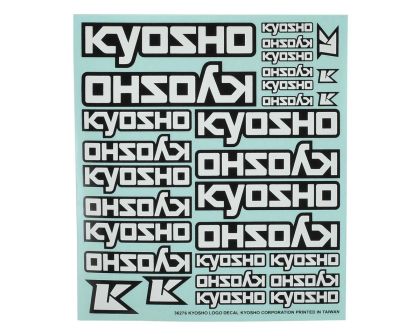 Kyosho Dekorbogen Kyosho Logo 235x210mm KYO36276