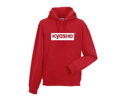 Kyosho Sweatshirt Kapuze rot mit Reißverschluss K24 3XL KYO88242-3XL