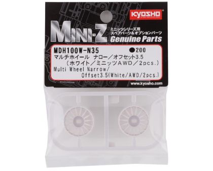 Kyosho Felgenset Mini-Z Awd N Offset 3.5 weiß