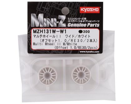 Kyosho Felgenset Mini-Z MR03 W-Offset 1.0 weiß