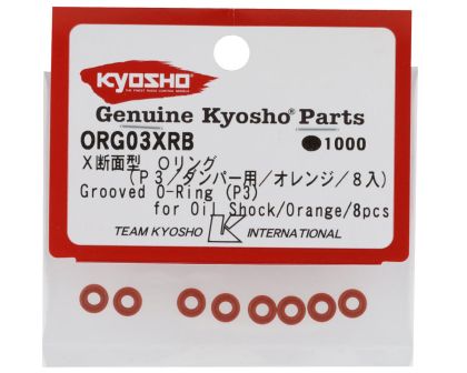 Kyosho O-Ring P3 Orange gerillter