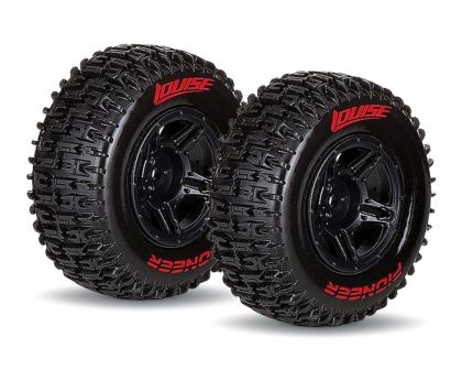 LOUISE SC-Pioneer Reifen soft auf Felge Slash 2WD vorne