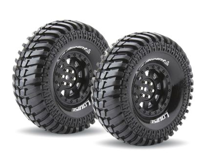LOUISE CR-ARDENT Reifen 1.9 supersoft auf schwarzer Felge 12mm