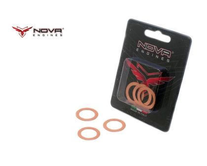 Nova Engines Kopfdichtungs Set .21 16x22.5 0.1/0.15/0.20/0.30mm