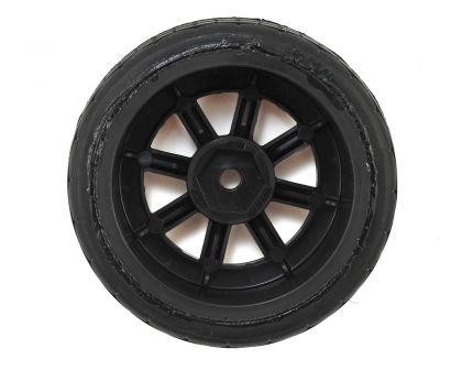 PROTOform VTA Reifen vorne 26mm auf Felge schwarz verklebt