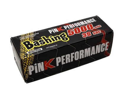 Pink Performance Bashing LiPo Akku 3S 11.1V 5000mAh 50C mit Multi Stecker