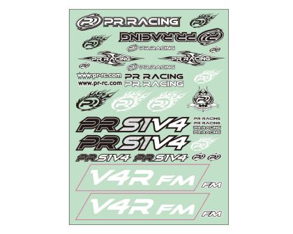 PR Racing PRS1 V4 Sticker
