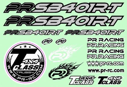 PR Racing PRSB401R Body sticker