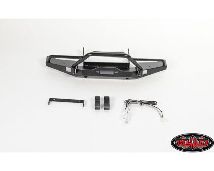 RC4WD Solid Front Bumper for Axial SCX10 II XJ Black RC4VVVC0331