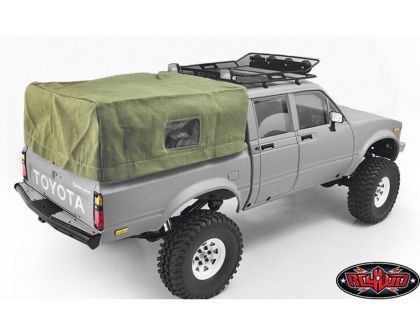 RC4WD Bed Soft Top Cage for RC4WD Mojave II Four Door Green