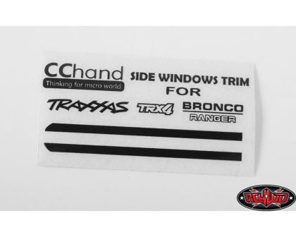 RC4WD Front Side Window Trim for Traxxas TRX-4 79 Bronco Ranger