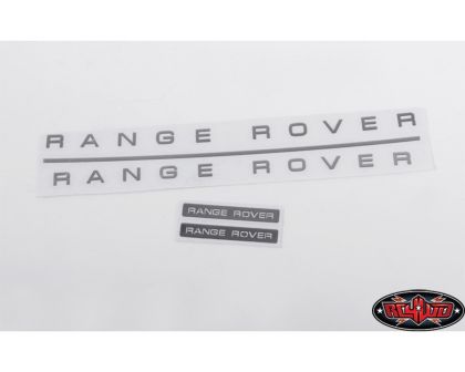 RC4WD Metal Emblem Set for JS Scale 1/10 Range Rover Classic Body