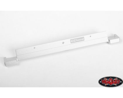 RC4WD Slick Metal Rear Bumper for JS Scale 1/10 Range Rover Silver