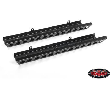 RC4WD Shirya Steel Side Sliders for Vanquish VS4-10 Origin Body Black