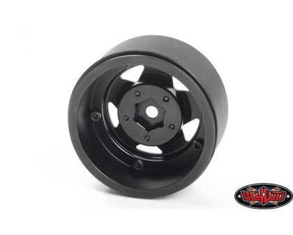RC4WD Seren 2.2 Beadlock Wheels Center Caps Black