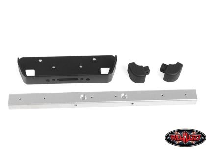 RC4WD Classic Front Winch Bumper for RC4WD Gelande II Silver RC4VVVC1118