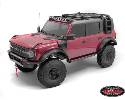 RC4WD LED Light Bar for Roof Rack and Traxxas TRX-4 2021 Bronco Round