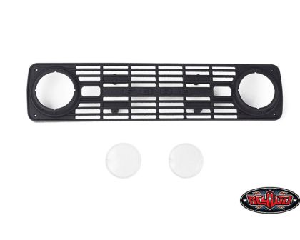 RC4WD Front Grille and Lenses for Axial SCX10 III Black RC4VVVC1269