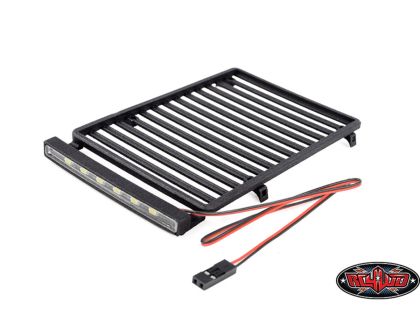 RC4WD Flat Roof Rack LED for Axial SCX24 Jeep Wrangler JLU
