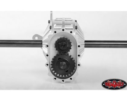 RC4WD 1/4 Scale Aluminum Rear Axle with Quick Change Gears