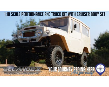 RC4WD Gelande II Truck Kit mit Cruiser Body Set