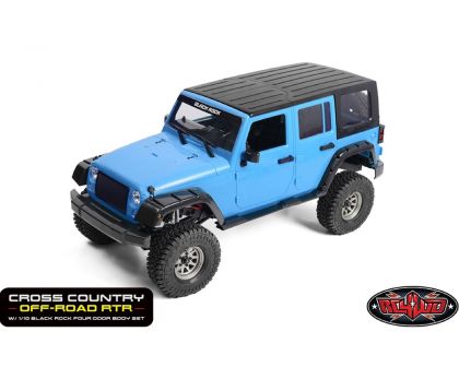 RC4WD Cross Country Off-Road RTR 1/10 Black Rock 4Door RC4WD ZRTR0046 - TRA  Shop der ULTIMATIVE TRAXXAS ONLINESHOP