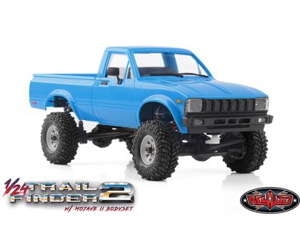 RC4WD 1/24 Trail Finder 2 RTR mit Mojave II Hard Karosserie blau RC4ZRTR0052