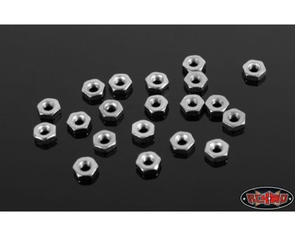 RC4WD Regular M2.5 Silver Nuts RC4ZS0369