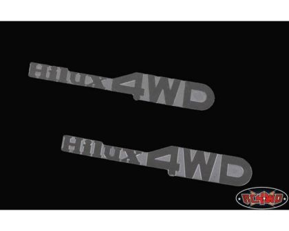 RC4WD 1/10 Hilux 4WD Emblem Set for Mojave and Hilux Body RC4ZS0930