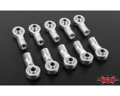 RC4WD M3 Bent Aluminum Axial Style Rod End Silver RC4ZS1350
