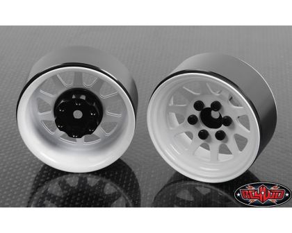 RC4WD OEM Stamped Steel 1.9 Beadlock Wheels White