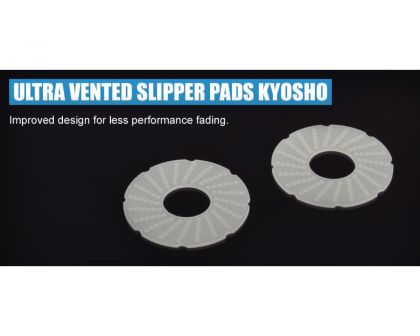 Revolution Design Ultra Vented Slipper Pads Kyosho