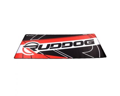 RUDDOG Pit Mat rot und schwarz 110x50cm RP-0632