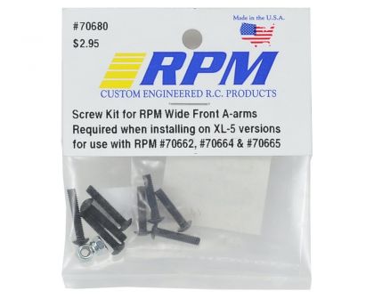 RPM Schrauben Kit für breite Querlenker Version TRX Rustler und Stampede