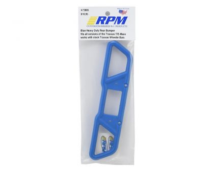 RPM Bumper hinten blau Heavy Duty E-Maxx