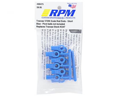 RPM Kugelpfannen offen kurz blau