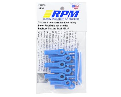 RPM Kugelpfannen offen lang blau