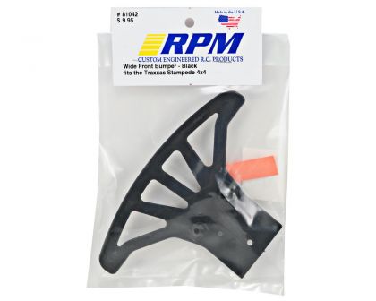 RPM Bumper breit schwarz für Stampede 4x4